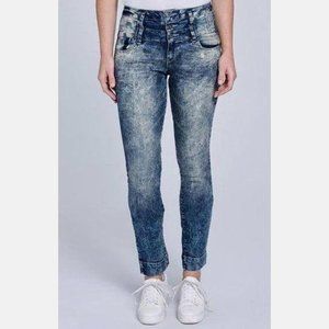 Sunrise, Jeans, Sunrise Denim Jeans Women 4 X 34 Bootcut Blue Wash Cotton  Blend